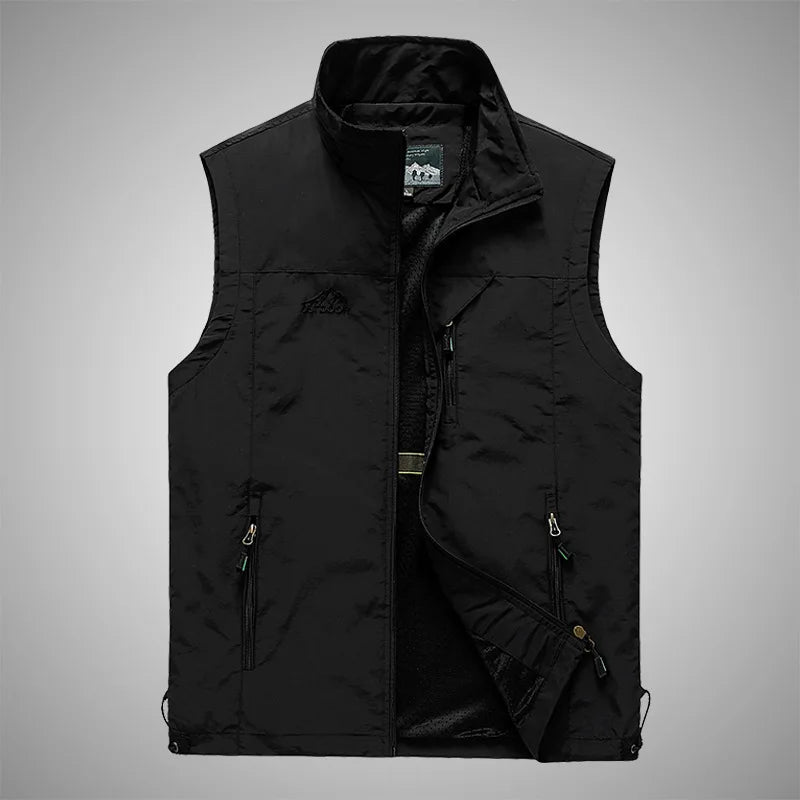 New Men Waistcoat Outdoor Leisure