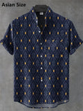 Vintage Men's Shirt 3D Printed Shirt