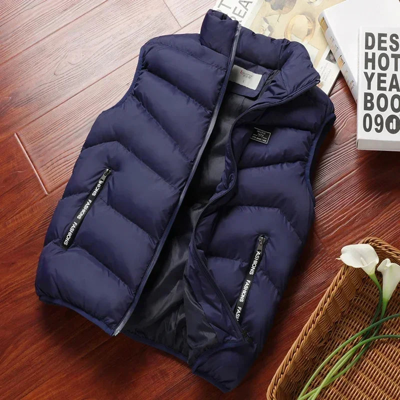 New Puffer Sleeveless Coats Mens