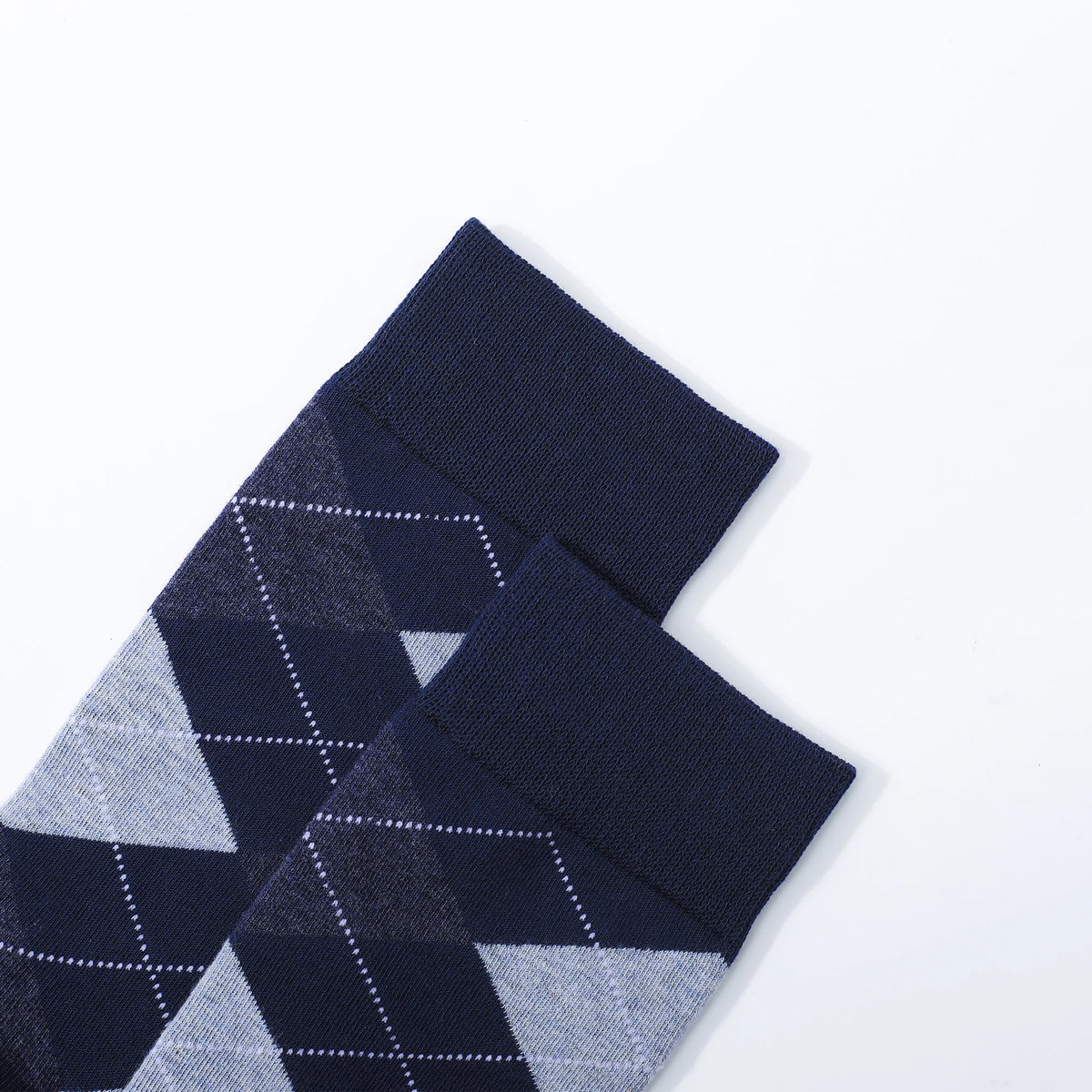 5 Pairs Mens Dress Socks Plus Large Size