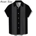 Casual Simple Stripe Hawaiian Shirt