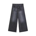 Baggy Jeans Unisex Vintage American Style Straight Wide Leg Denim Pants
