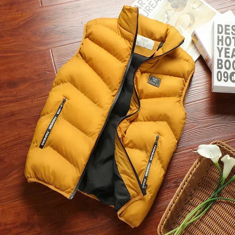 New Puffer Sleeveless Coats Mens