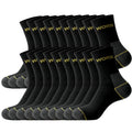 1/10/20Pairs Men's Crew Socks Breathable Moisture Wicking Sports Socks