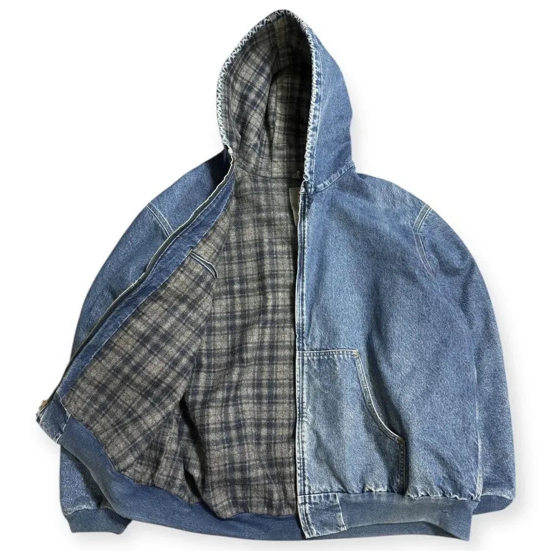 Dragon Pattern Bomber Jackets High Quality Embroidered Y2k Zipper Fleece Lined Coat