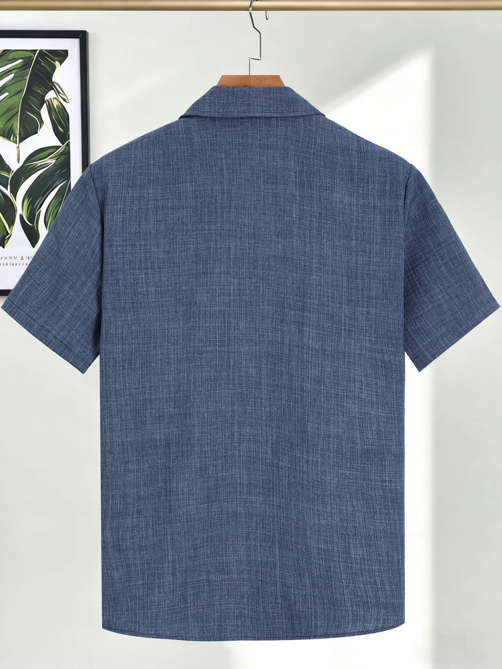 Men's Casual Linen Short Sleeve Shirts