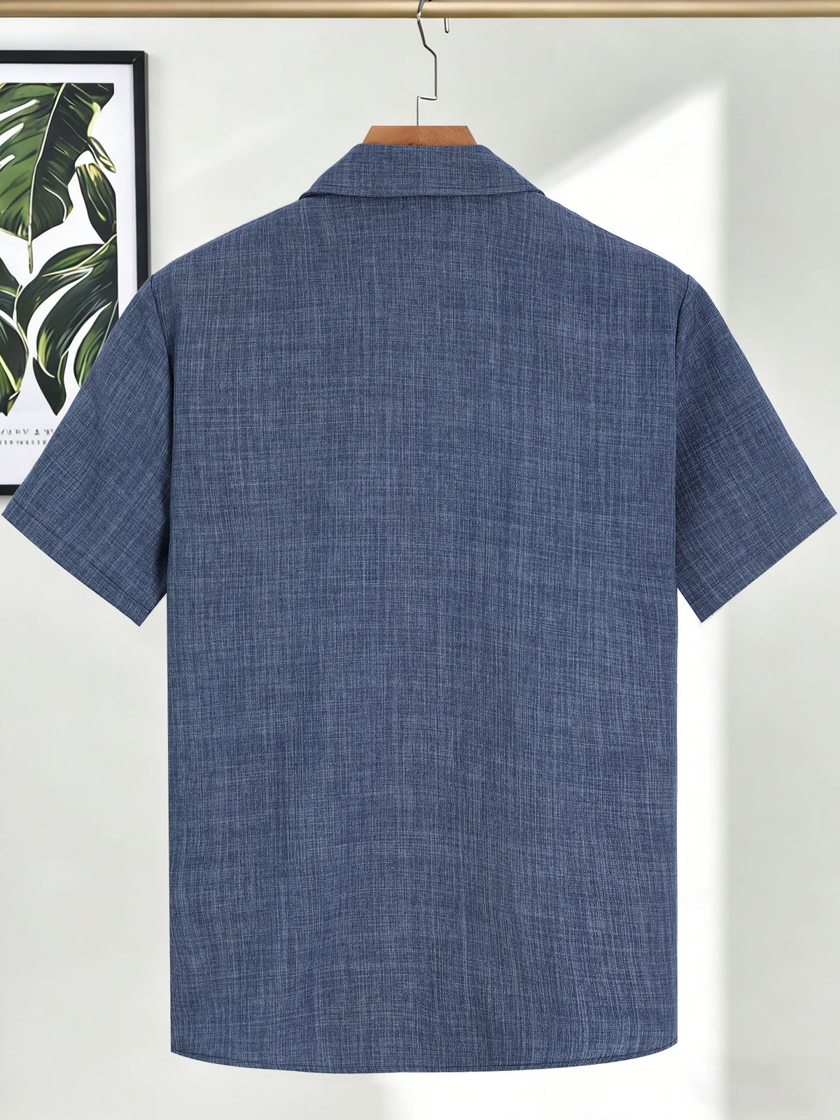 Men's Casual Linen Short Sleeve Shirts