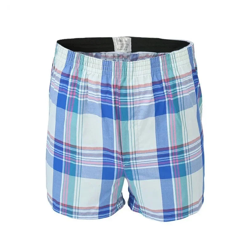 5Pcs/lot Boxer Men Thin Summer Underwear Cotton