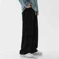 Spring Autumn Men Baggy Jeans Oversize Straight Loose Casual Denim Trousers