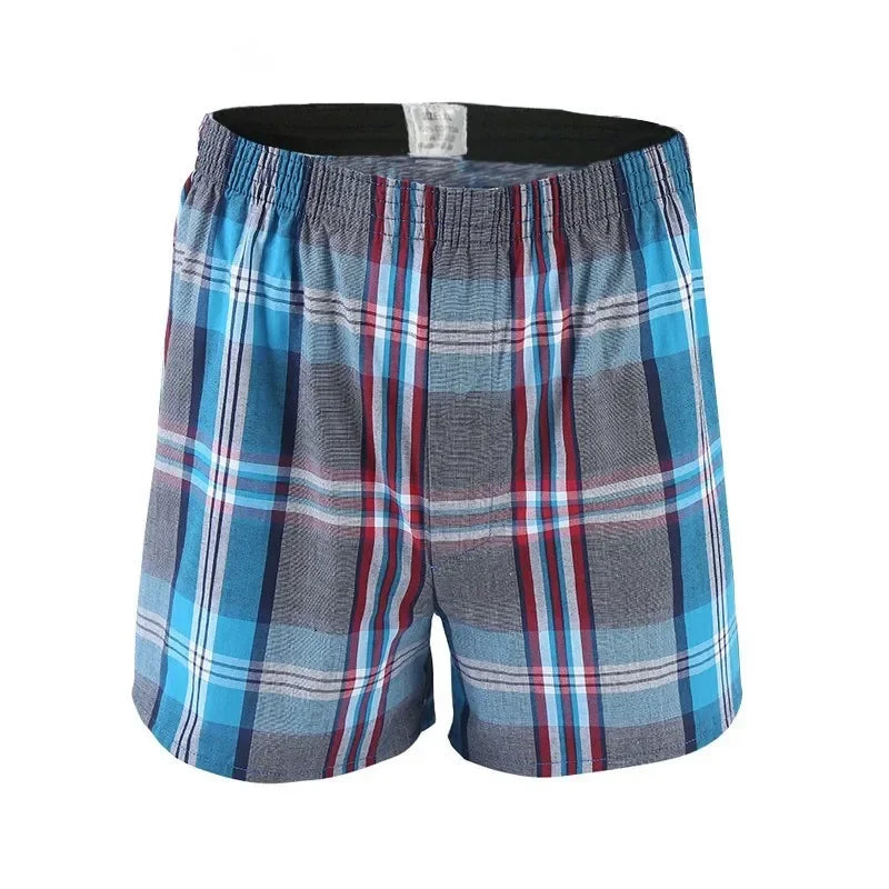 5Pcs/lot Boxer Men Thin Summer Underwear Cotton
