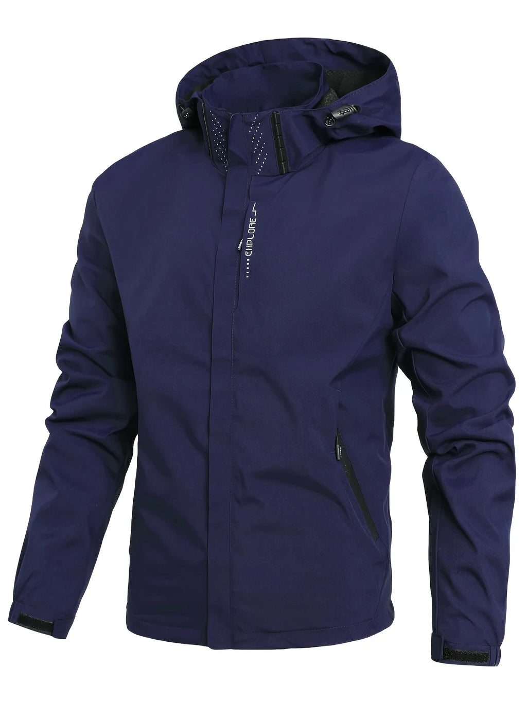 Men's Waterproof Rain Jacket Lightweight Outer Hooded