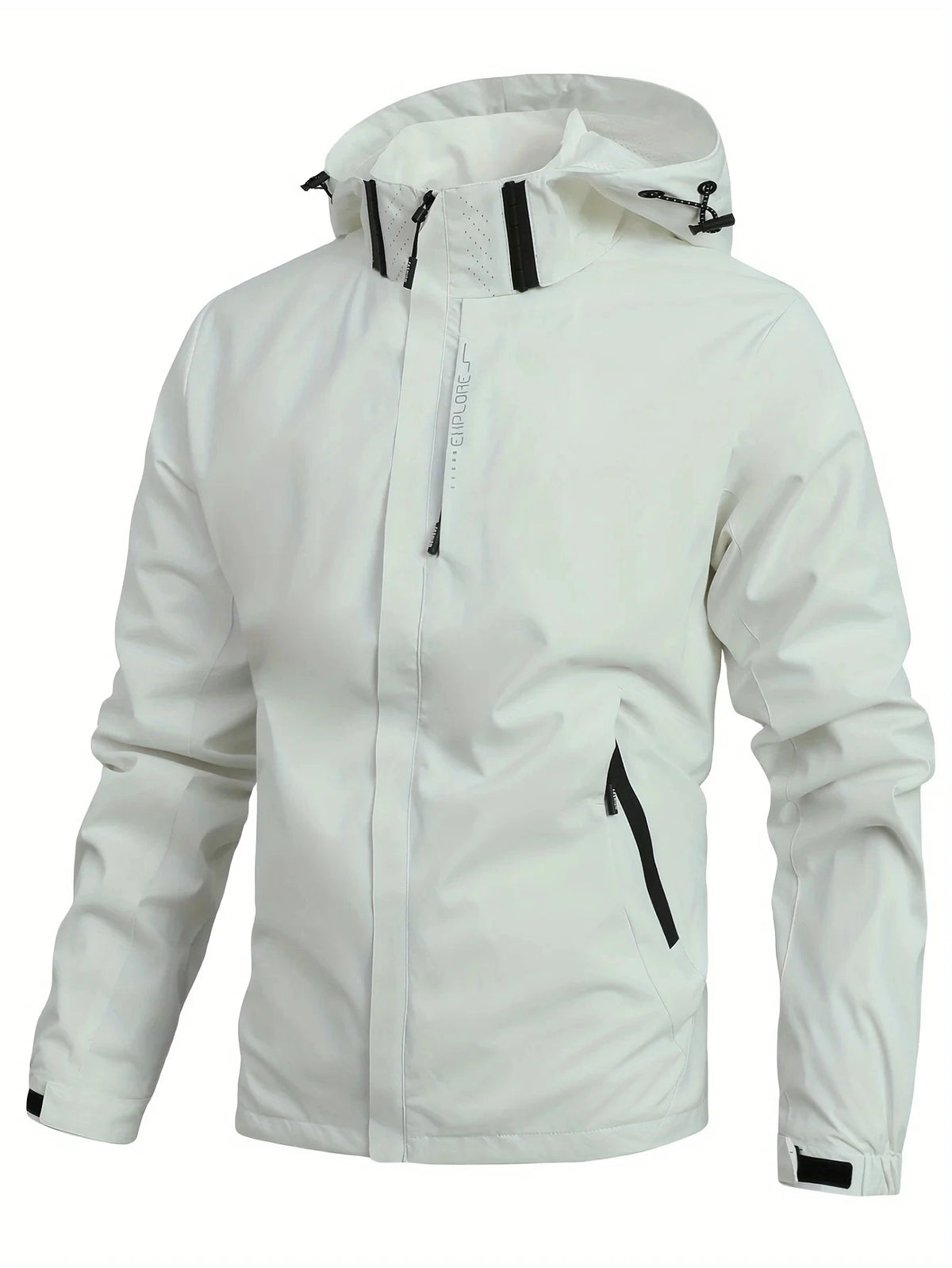 Men's Waterproof Rain Jacket Lightweight Outer Hooded