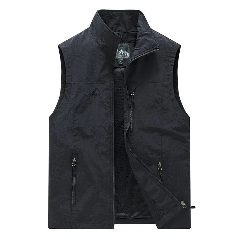 New Men Waistcoat Outdoor Leisure