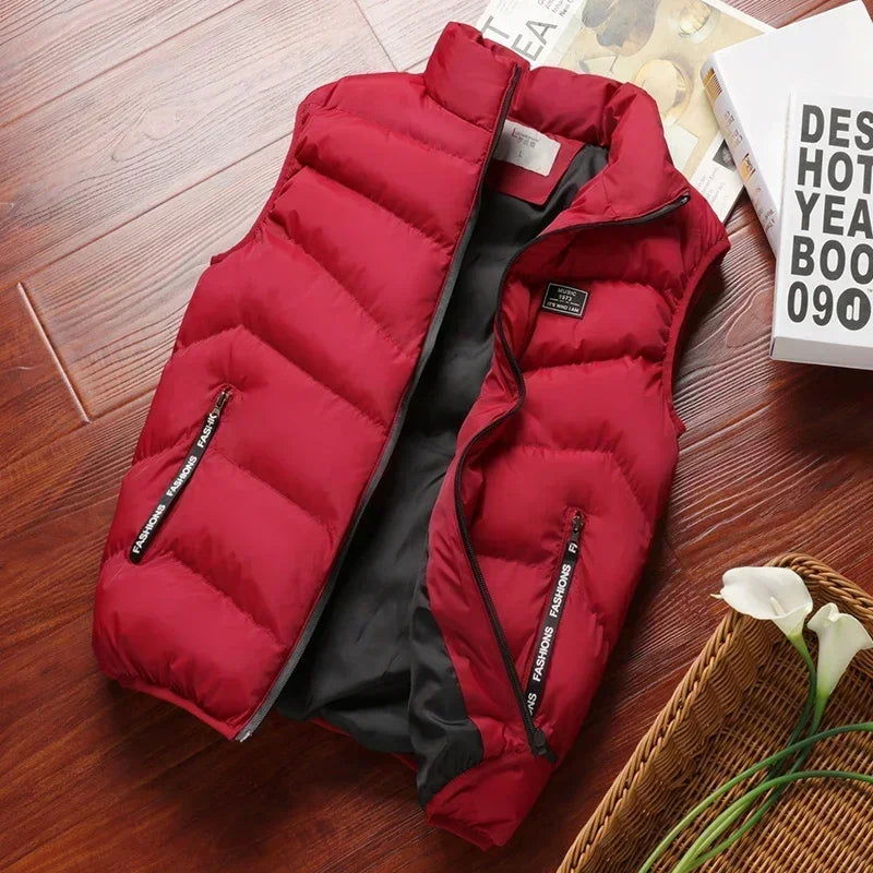 New Puffer Sleeveless Coats Mens