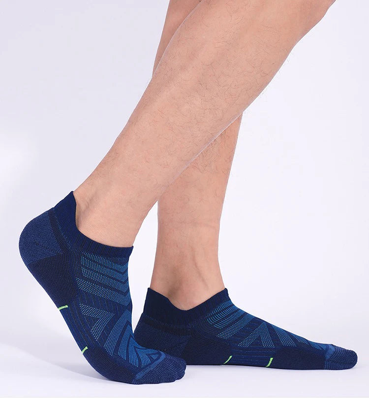 5 Pairs Unisex Merino Wool Ankle Hiking Running Socks