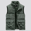 Winter Male Fleece Warm Vest Coats