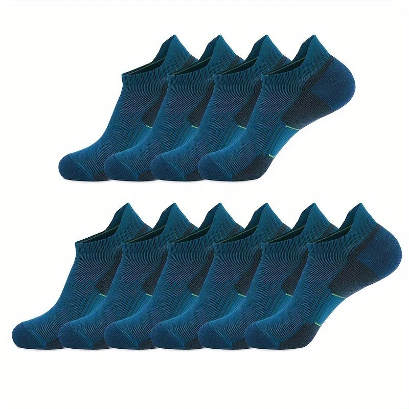 5 Pairs Unisex Merino Wool Ankle Hiking Running Socks