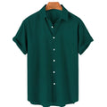 Solid Color Shirt For Men